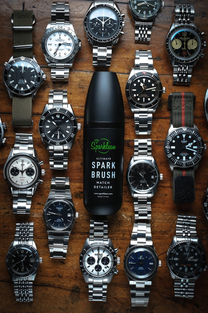 SparkBrush Bristle morbido Gentle su tutti i metalli, gioielli e orologi