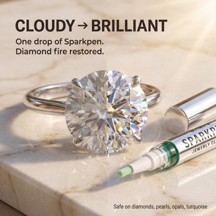 Sparkpen: Limpiador de Joyas Sin Amoniaco de Punta Fina