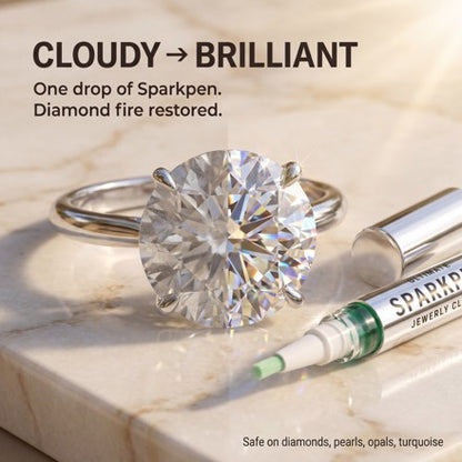 Sparkpen: Limpiador de Joyas Sin Amoniaco de Punta Fina